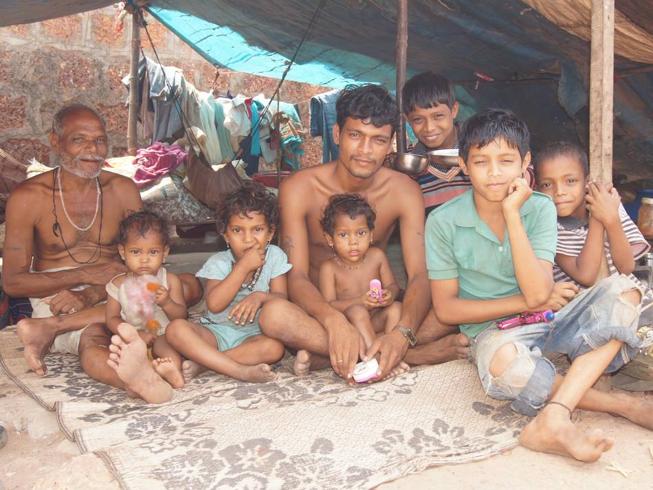 Family In The Slum