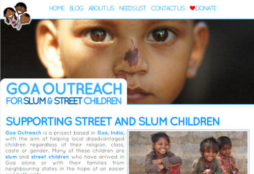 Goa Outreach Web Page