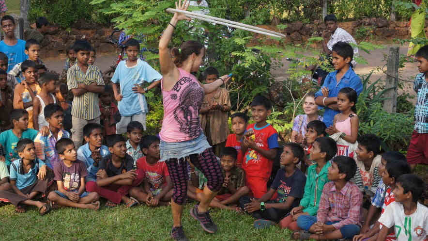 Interacting With Street Kids