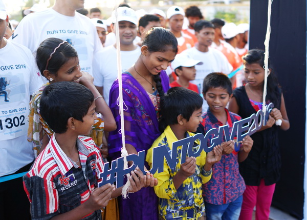 Run To Give arranged by the W Goa