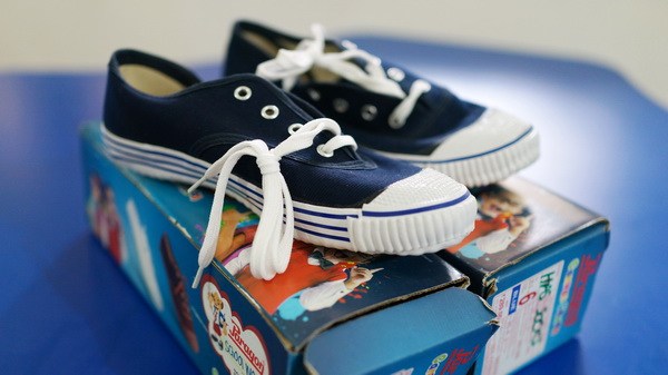 A sample of the school shoes we distributed at the end of November