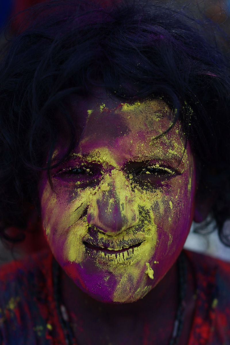 Dark Haunting Holi Colours