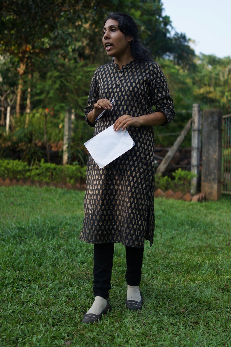 Childline Representative Speaking To Children
