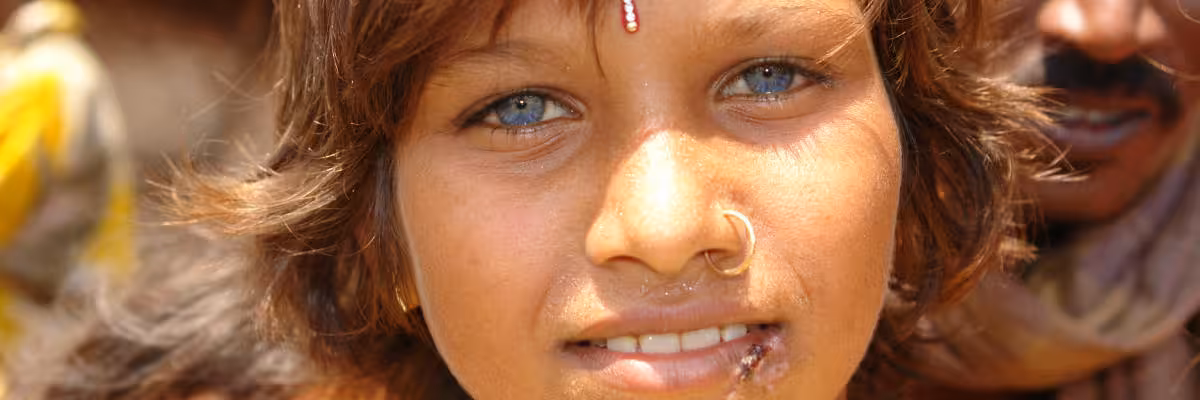 Beautiful Indian Girls Eyes.