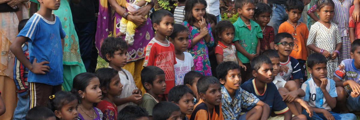 Christmas Party For Street Children In India