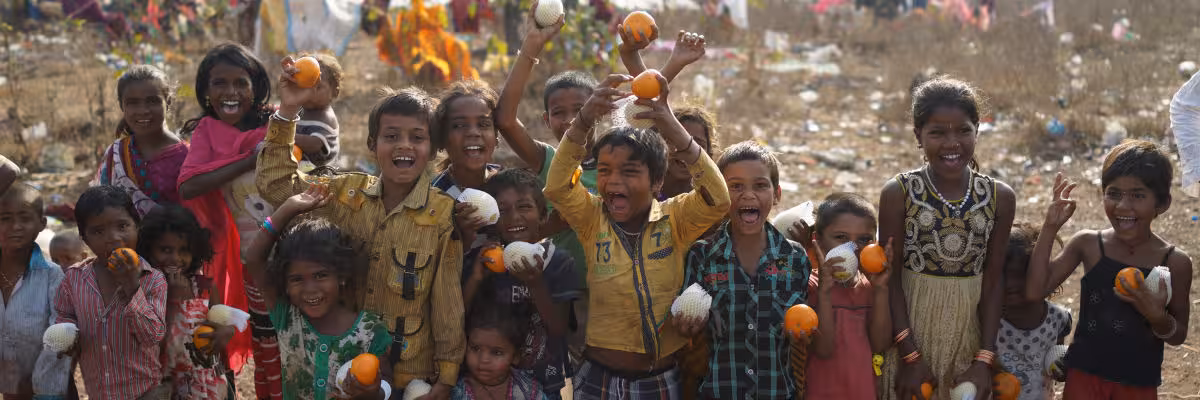 Christmas Presents For Slum Kids.