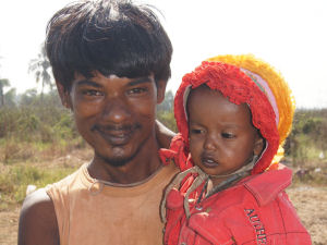 One of the Father was ill and admitted into hospital