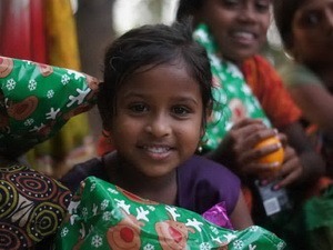 We need you help to give out presents to slum and street children