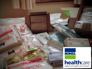 Some of the Medical Donations from Bunzl Healthcare in 2016!